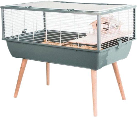 Zolux Neo Nigha Knaagdierkooi - Grijs - 78 x 48 x 64,5 cm