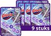 Glorix - WC blokjes - Lavendel - 9 stuks - Voordeelverpakking