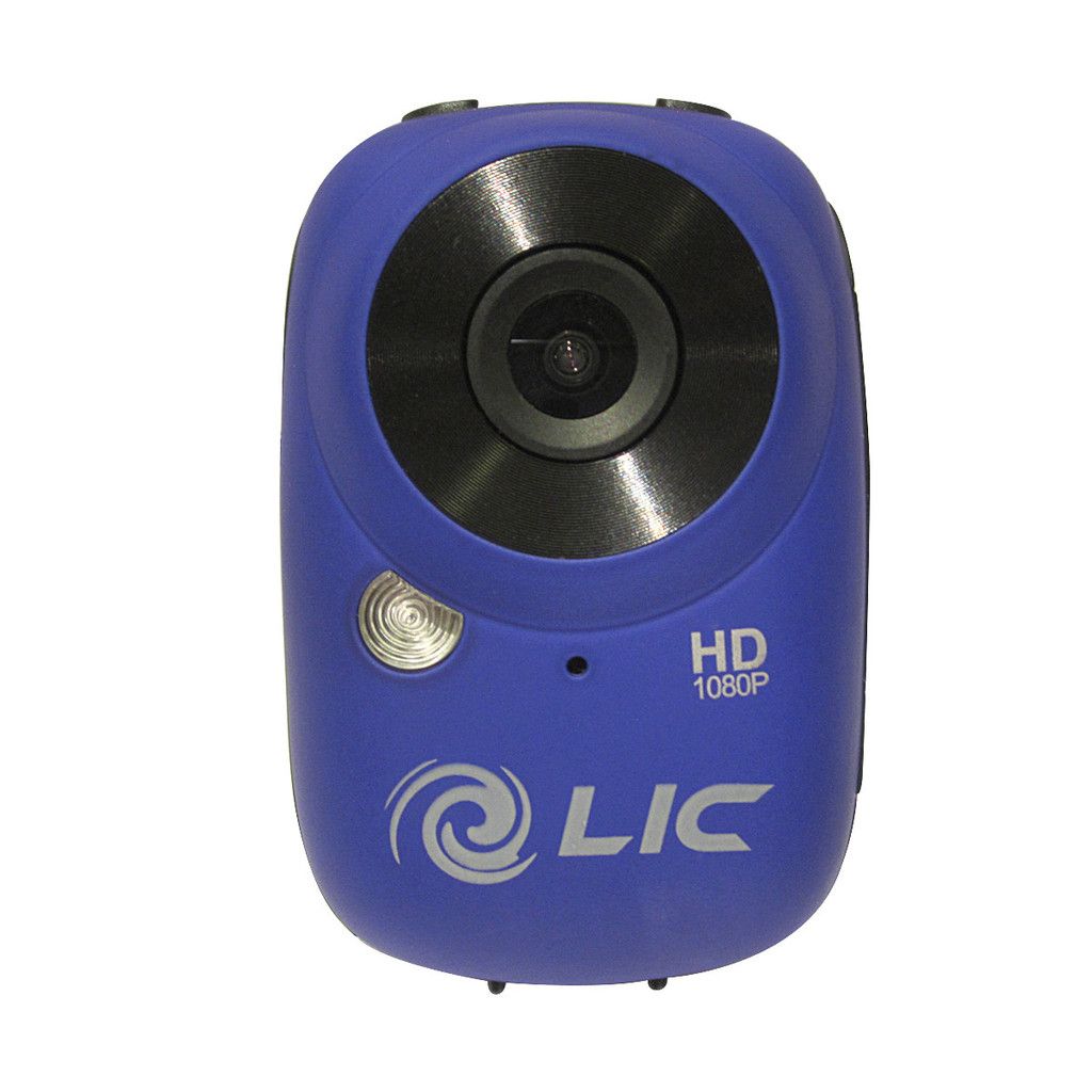 Liquid Image EGO 727 - Action Camera - 3MP - Full HD - Wi-Fi - 68g - Blue