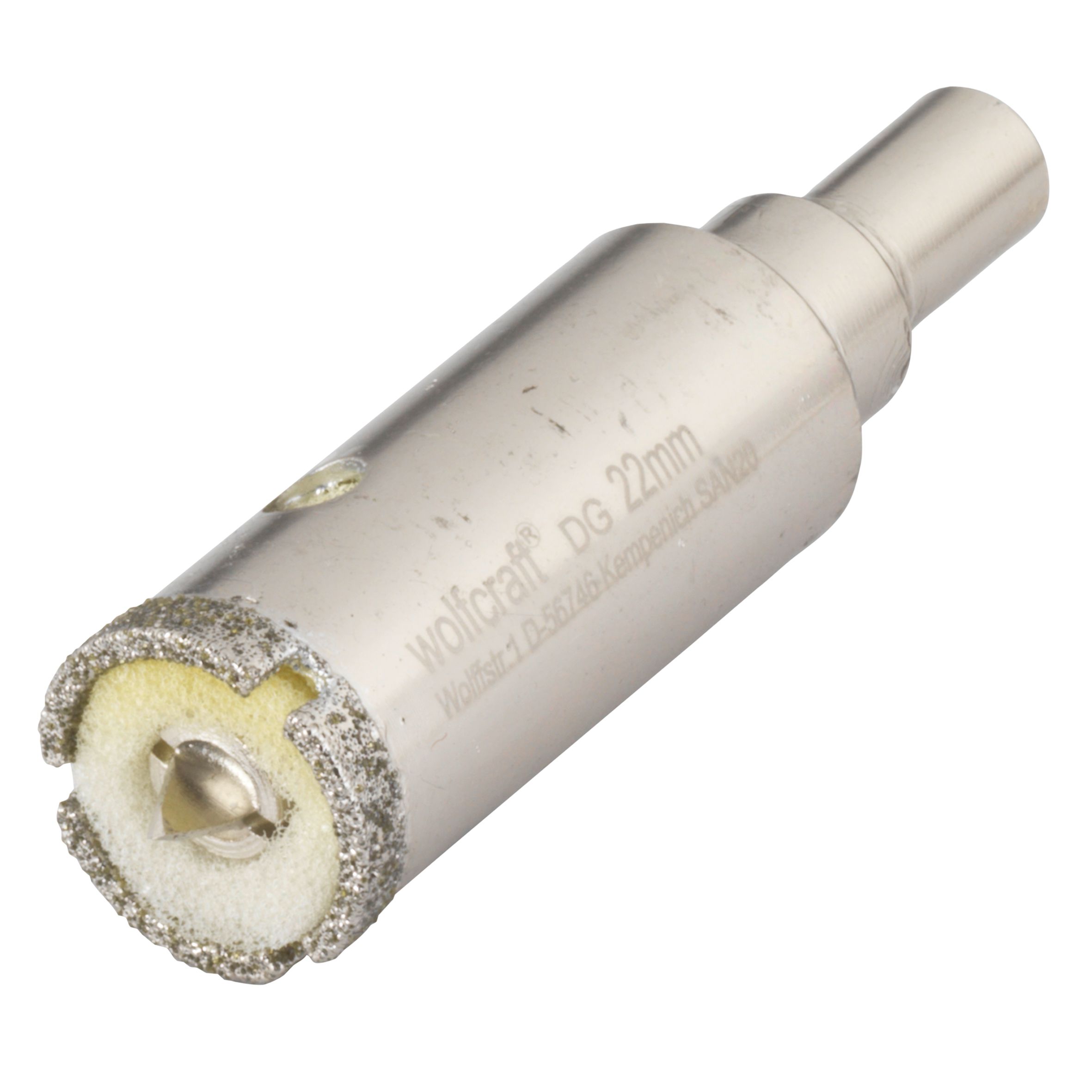 Wolfcraft Diamantgatenzaag "Ceramic" met centreerboor - 5922000