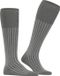 FALKE Shadow kniekousen heren grijs - maat 43-44