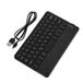Goshyda Mini Bluetooth-toetsenbord, draadloos toetsenbord met touchpad, voor pc/tablet
