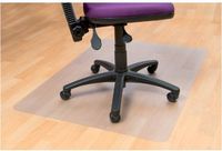 Merkloos Vloerbeschermer - Bureaustoelmat PVC - Voor harde vloeren - 120x150cm