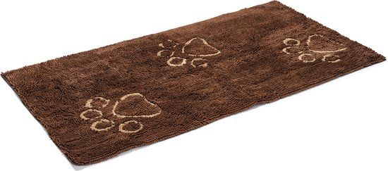 Dirty Dog Droogmatloper Hond - Bruin - 152x76 cm