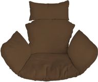 Ferocity Hangstoel Kussen XXL - Tuincocon Kussen - Polyester - Braun