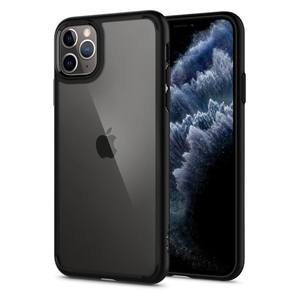 Spigen Ultra Hybrid zwart / iPhone 11 Pro Max