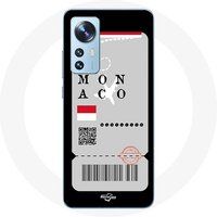 Maniacase Etui voor Xiaomi Mi 12 / 12X Air ticket Monaco