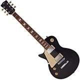 Gear4music New Jersey Select Linkshandig Elektrische Gitaar, Zwart