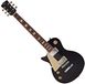 Gear4music New Jersey Select Linkshandig Elektrische Gitaar, Zwart