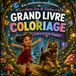 GRAND LIVRE DE COLORIAGE: Les aventures enchantées de Marie Lou & Loulou