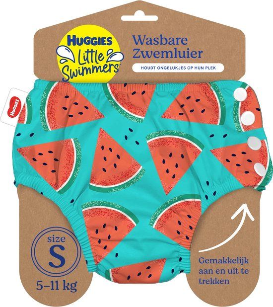 Huggies Little Swimmers - Zwemluier wasbaar - maat 2/3 - 5 tot 11 kg - 1 stuk