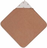 Jollein Badcape 75x75cm - Nostalgic Ride - Baby Handdoek met Capuchon - 100% Katoen