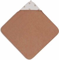 Jollein Badcape 75x75cm - Nostalgic Ride - Baby Handdoek met Capuchon - 100% Katoen