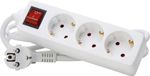 Kopp 129713007 Multiprise standard - Interrupteur lumineux - Blanc