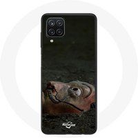 Maniacase Etui voor Samsung Galaxy A12 la casa de papel Dali Masker