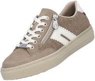 Rieker L5903 Beige Lage Sneakers Dames