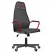 Fauteuil de jeu, ergonomique, réglable en hauteur, rouge, poids maximum supporté 110 kg