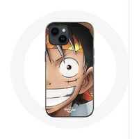 Maniacase Etui voor iPhone 14 Plus One Piece Manga Luffy