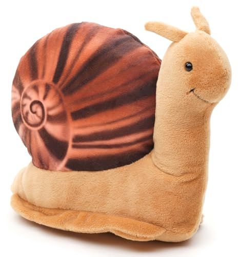 Uni-Toys Eco-Line - Grote agaatslak - 100% gerecycled materiaal - 22 cm (lengte) - pluche slak - pluche dier