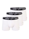 NIKE Sous-vêtements de sport noir / blanc