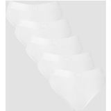 MyProtein MP Middelhoge String Dames (5-Pack) Wit S