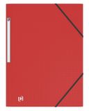 Oxford Elba Memphis map A4 polypropyleen rood