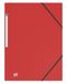 Oxford Elba Memphis map A4 polypropyleen rood