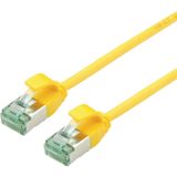 ROLINE RM U/FTP DataCentre patchkabel Cat.6A (Klasse EA), extra dun, geel, 1 m