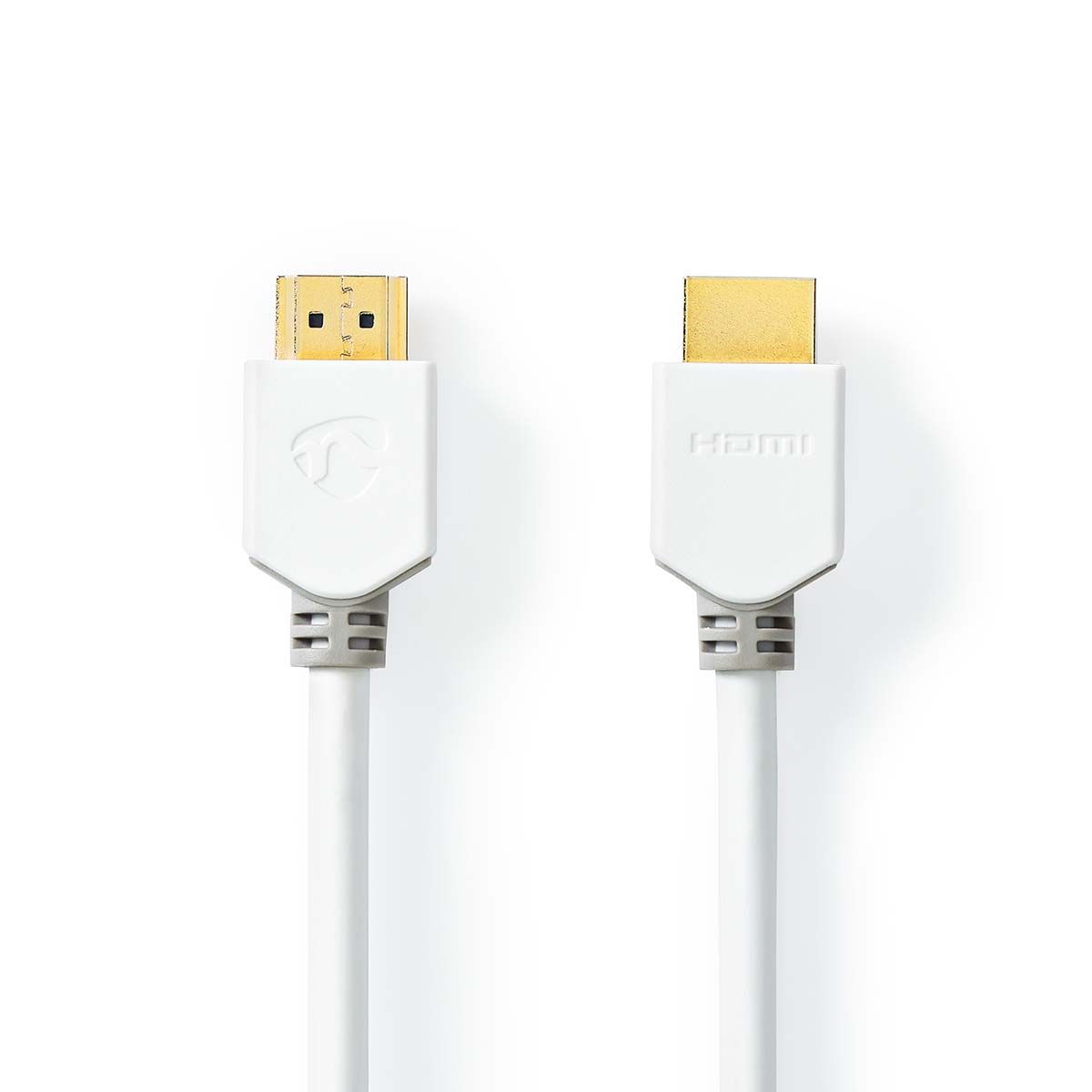 Nedis HDMI Kabel - 5 m - Wit - 3D - CVBW34000WT50