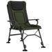 vidaXL Fauteuil de pêche pliable vert