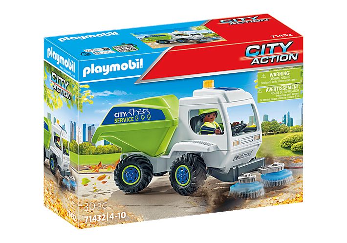 PLAYMOBIL City Action Straatveger - 71432 | 4+ Years