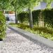 Bordure de jardin Acier inoxydable Argent