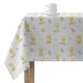 BELUM tafelkleed van harsgecoat weefsel, 250 x 140 cm, vlekbestendig, model Tweety 2, grijs