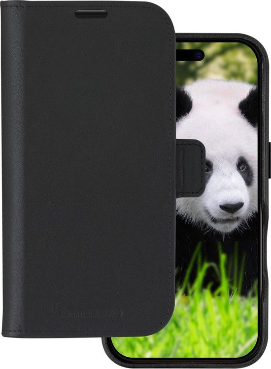 Dbramante1928 Lynge Bookcase MagSafe voor de Apple iPhone 16 - Zwart