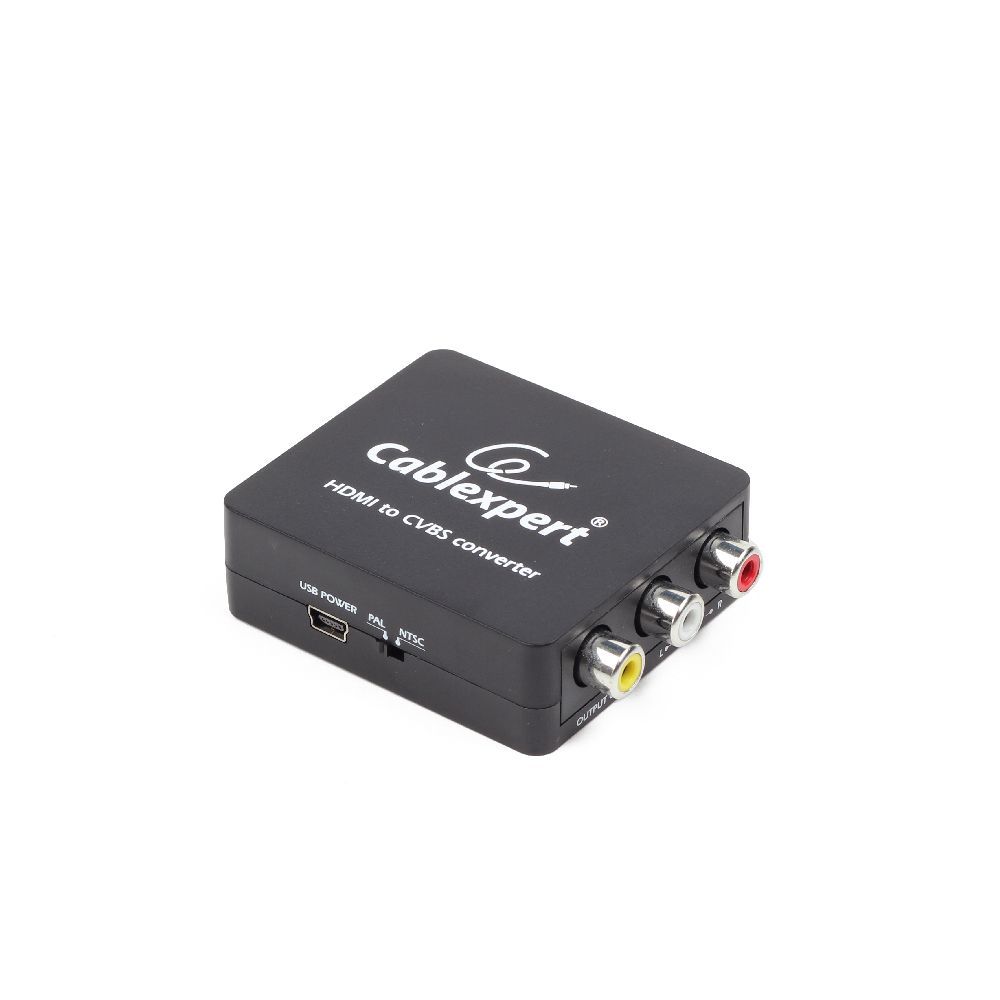 Gembird Cablexpert HDMI naar Composiet AV converter - Zwart