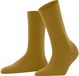 FALKE Softmerino eenkleurig wol katoen sokken dames groen - maat 41-42