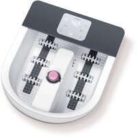 Beurer FB 60 Elektrisch Voetenbad - Voetmassage - Trilling -en bubbelmassage - 3 Massage Programma's - Verwarming - Voetreflex rollers - 3 Pedicure opzetstukken - Timer - Snoeropwinder - Tot schoenmaat 51 - 630 Watt - 3 Jaar garantie