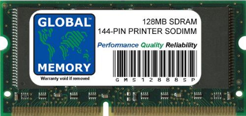 GLOBAL MEMORY 128MB SDRAM 144-PIN SODIMM GEHEUGEN VOOR PRINTERS