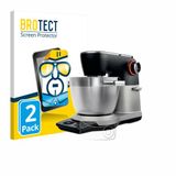BROTECT Screenprotector voor Bosch MUMS8Z - Folie Beschermfolie transparant 2 Stuks