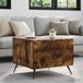 Maison Exclusive Table basse, chêne fumé, 49 x 50 x 40 cm, fibre de bois