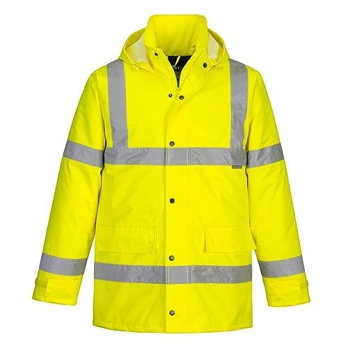 Portwest S460 Hi-Vis Traffic Jacket - Yellow - 7XL