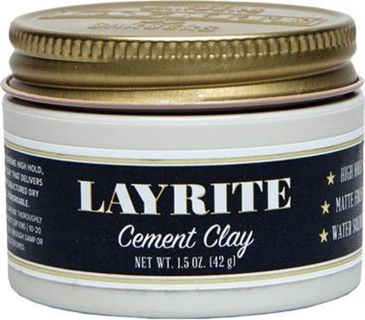 Layrite Cement Clay Travel 42 gr. - 0857154000512