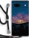 Case Company® - Google Pixel 7A Case with Cord - Travel to Space - Black Cord - Back Cover