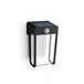 Philips Hue Philips Shroud Solar Wandlamp Buiten - LED - Zwart - Helder Glas - IP44