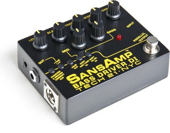 Tech 21 SansAmp Bass Driver DI V2 Pedal - Bass preamp