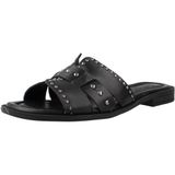 CARMELA 163060C Zwart Sandalen met hak Vrouwen Leer Lente/Zomer 2026