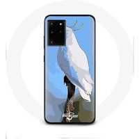 Maniacase Hardcase hoesje voor Samsung Galaxy S11 Plus kaketoe papegaaien witte vogels