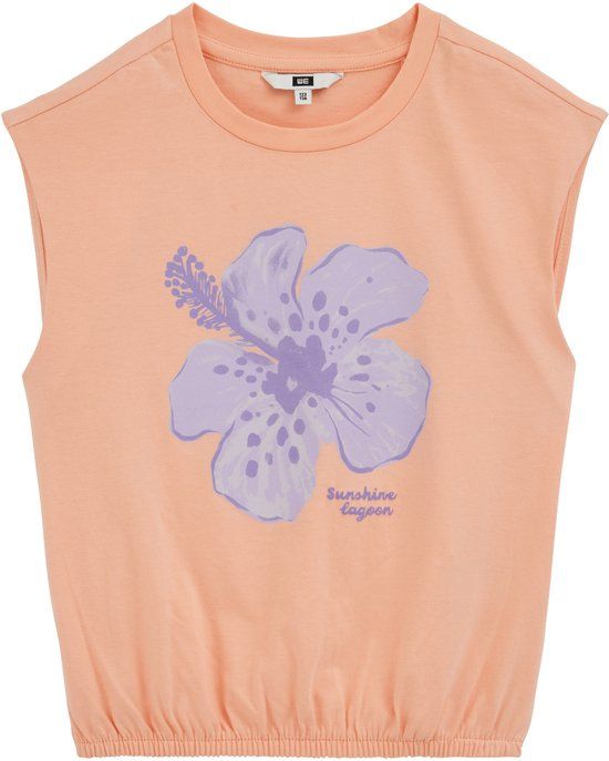 WE Fashion Meisjes singlet met print