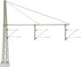 Viessmann Modelltechnik 4161 H0 Bovenleidingmast met arm Universeel 1 stuk(s)