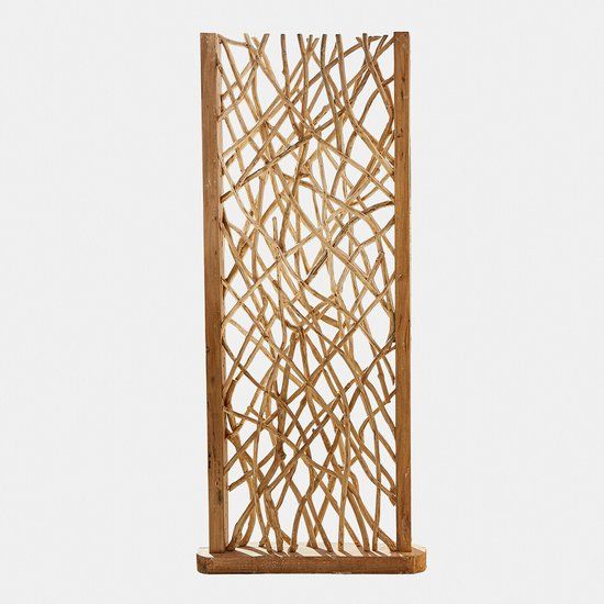 Loberon Roomdivider Sivenas bruin